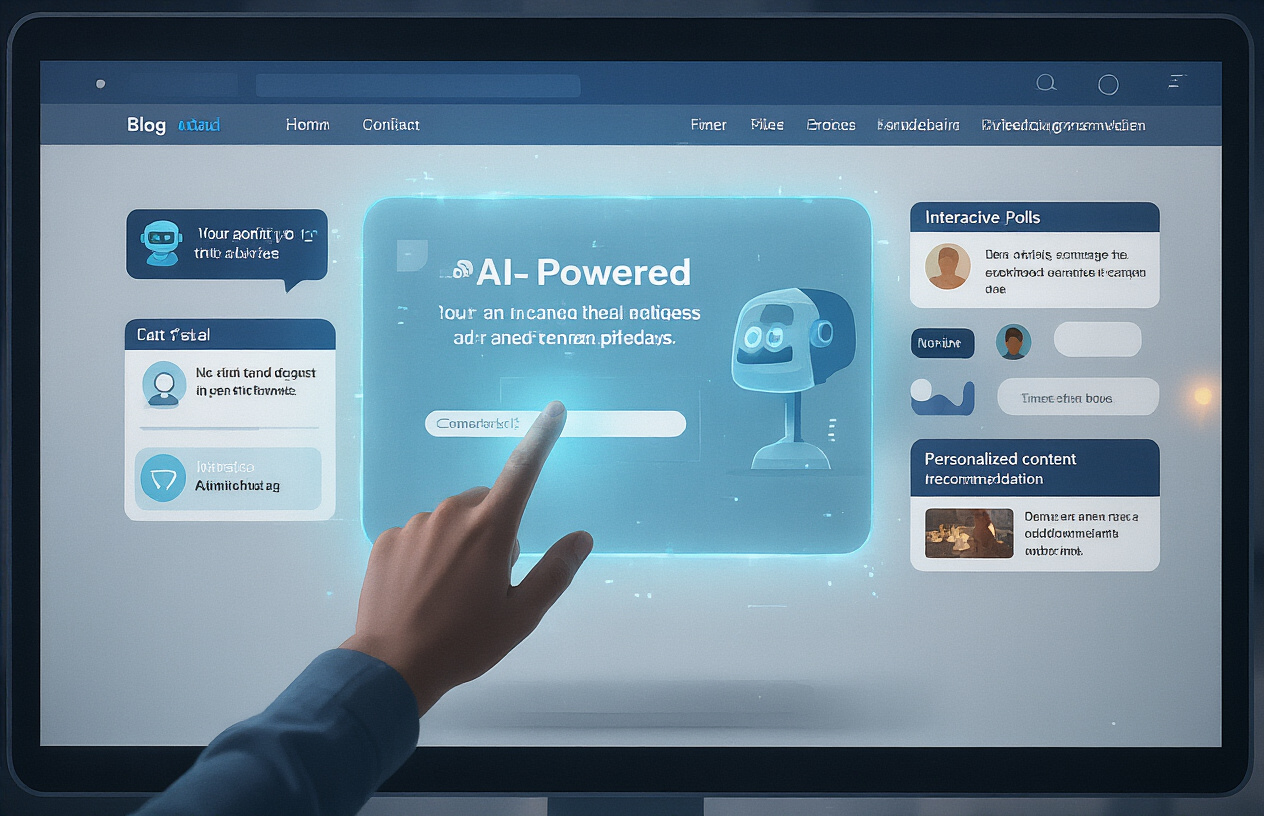 Interactive Elements Powered by AI