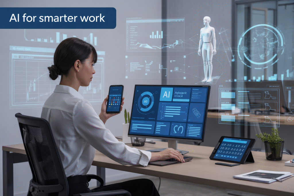 Help of AI in Smart Work