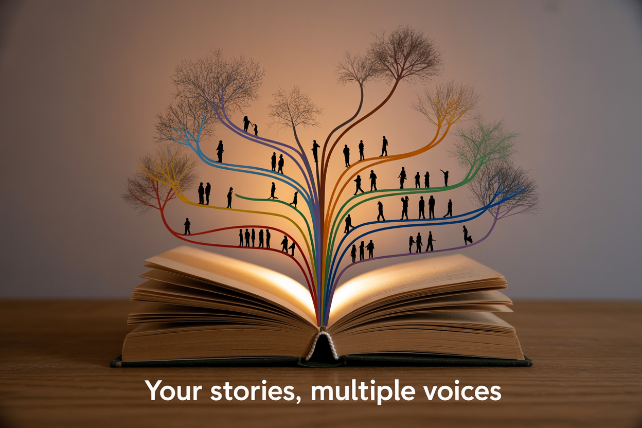 your topics multiple stories